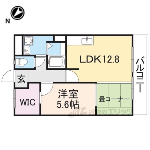 パンセハイツ近江の間取り