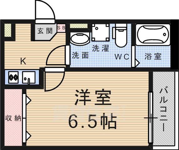 ヴィレッタ武庫之荘の間取り