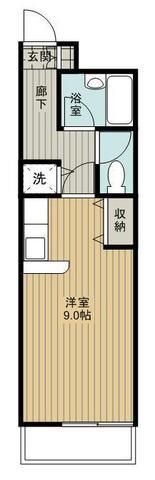 所沢市西住吉のマンションの間取り