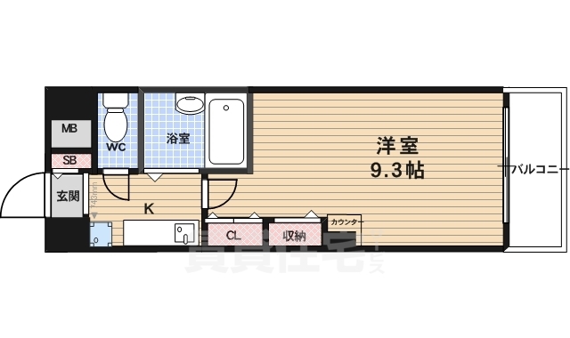 De’lead＆Sunvert桂川東の間取り