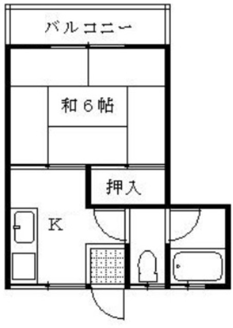 扇荘の間取り