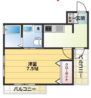 サンライズ押上の間取り