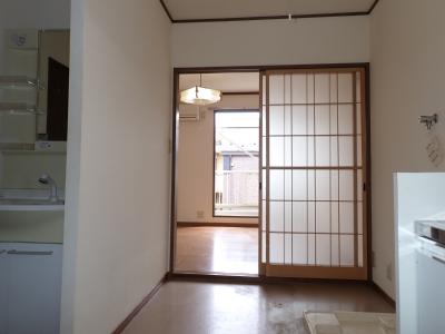京急本線 大森町駅 徒歩8分 2階建 築39年の内装写真