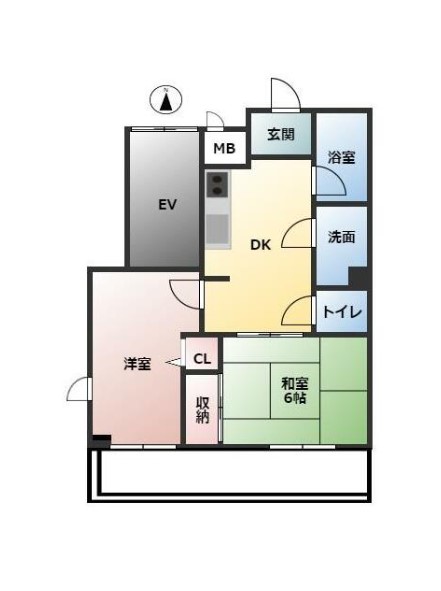 サンブルグ通町_間取り_0
