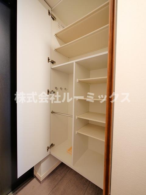 収納　現状優先です