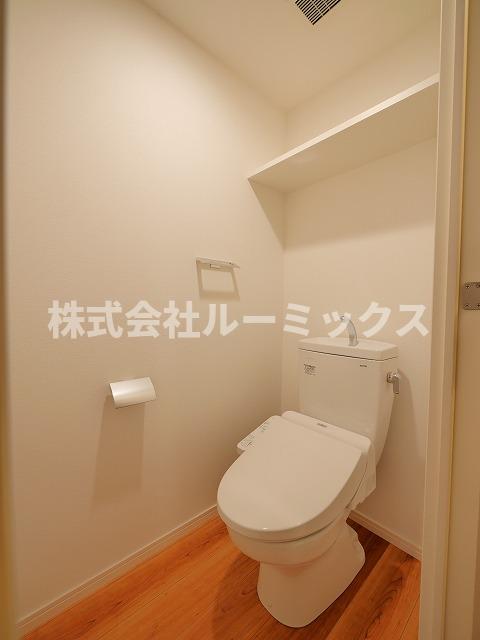 トイレ　現状優先です