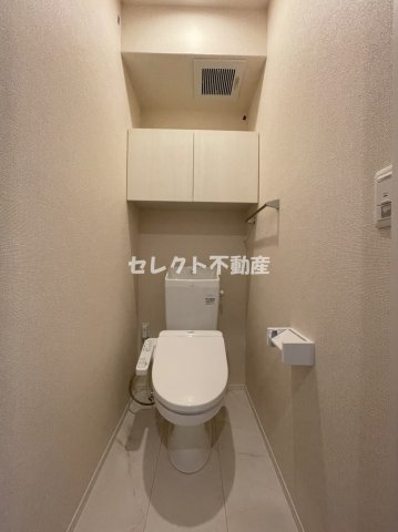 トイレ　【エクスプレス新八代 A棟】A201 温水洗浄便座