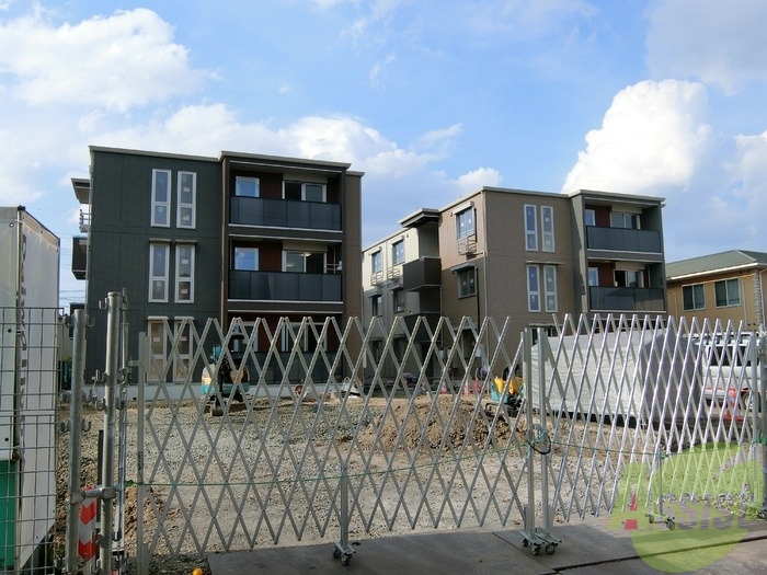 居室・リビング　建物の外観です完成が楽しみですね