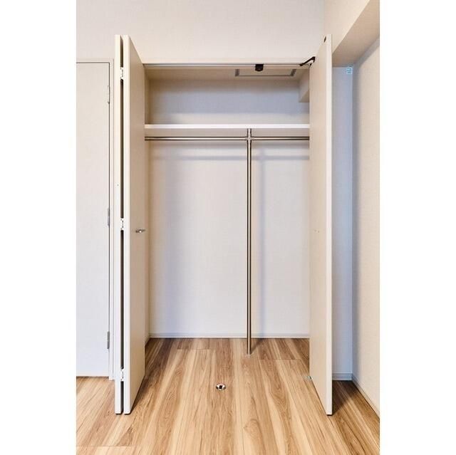 収納　大きなスペースがあり、収納には困りません