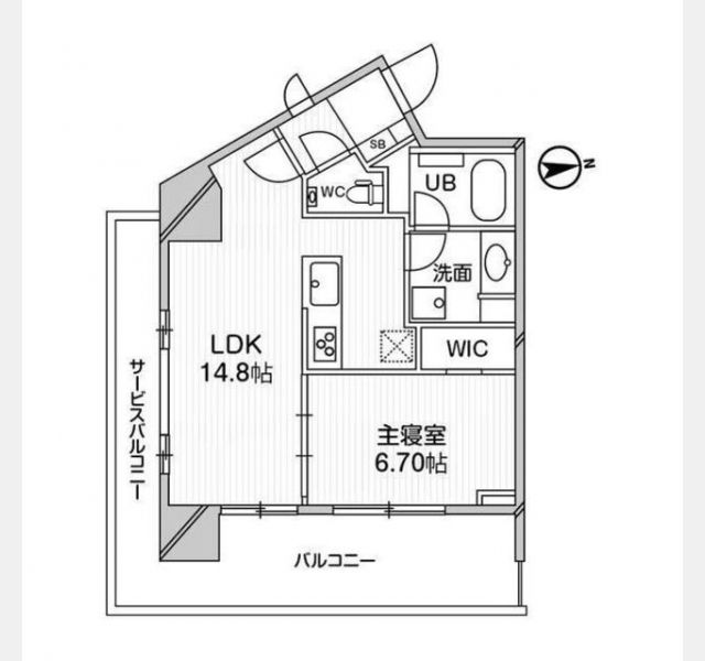 1LDK Mansion in Minato, Tokyo — photo 2 of 3