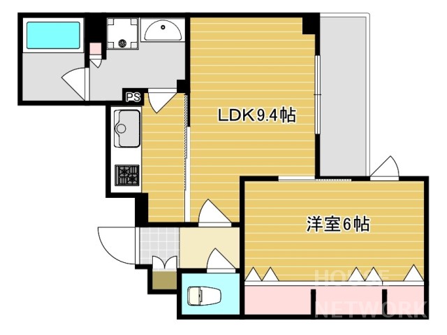 The Residence御車道の間取り写真