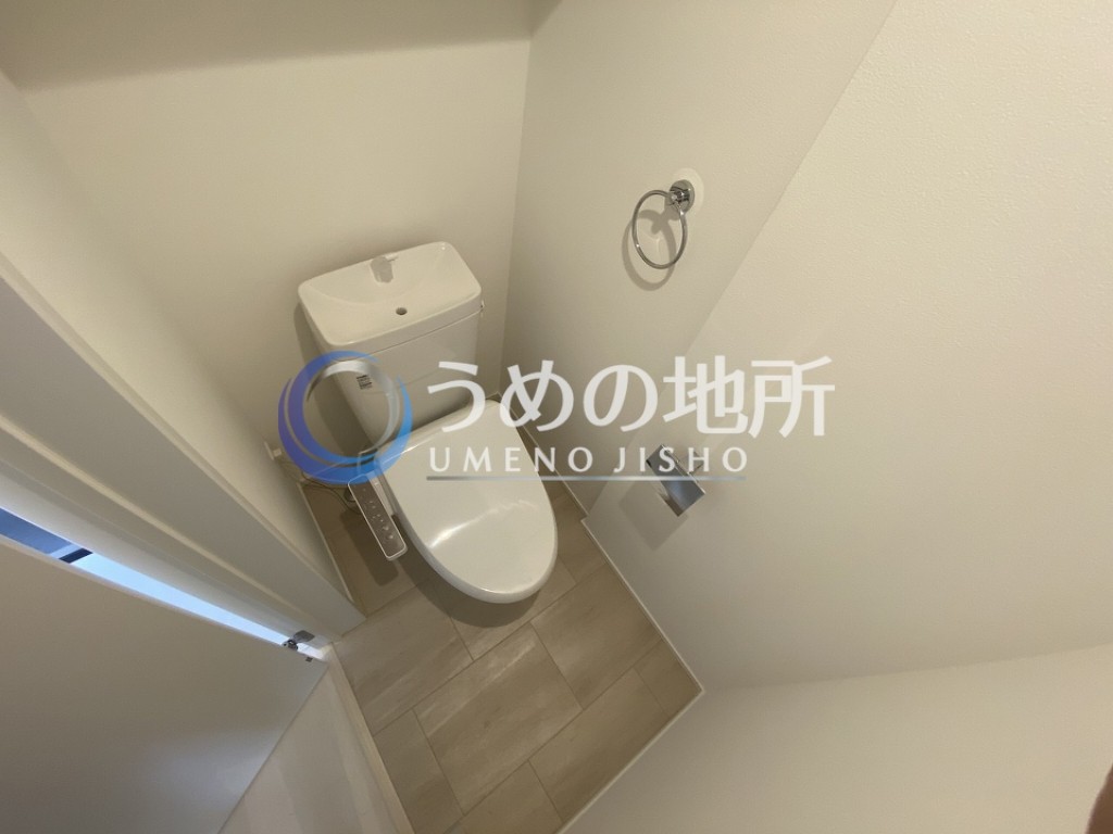 西鉄天神大牟田線 西鉄久留米駅 徒歩7分 3階建 築1年のトイレ写真