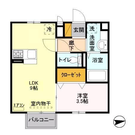 ブルーミングヒルの間取り写真