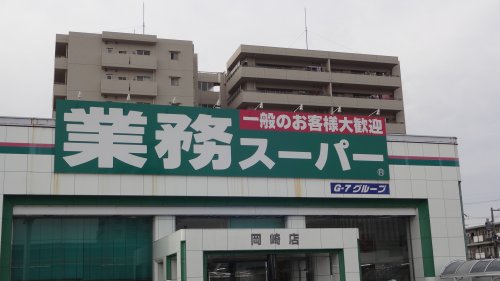 スーパー　業務スーパー 岡崎店（スーパー）まで519m