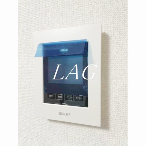 セキュリティ　モニター付インターホンです。