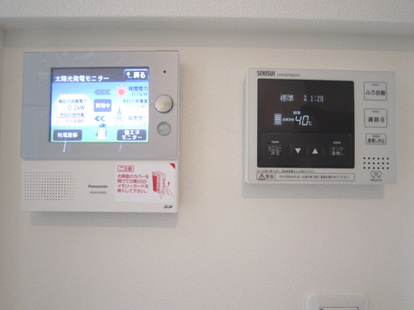 セキュリティ　ＴＶインターホン　太陽光発電モニター