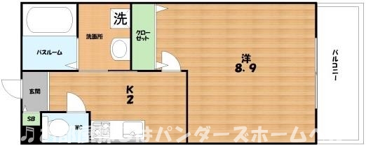 吉泉さくらマンションの間取り