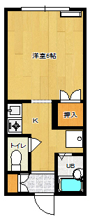 ドミールIIの間取り