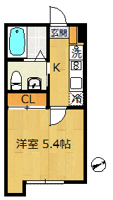 Alivio西船橋の間取り