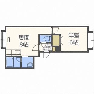 カステル元町の間取り