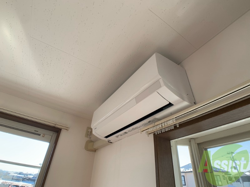 その他設備　エアコン付きなので各季節快適に過ごせそうですね！