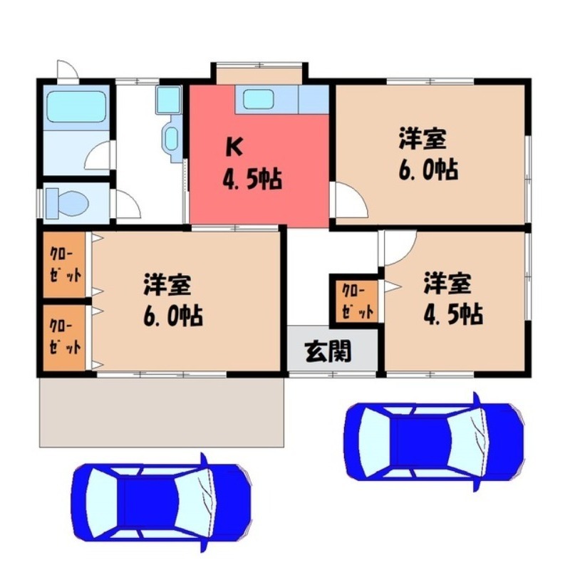 宇都宮市瑞穂のその他の間取り