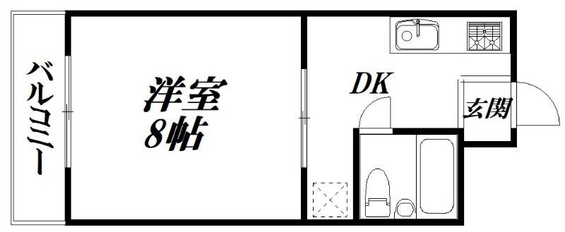 浜松市浜名区細江町気賀のマンションの間取り