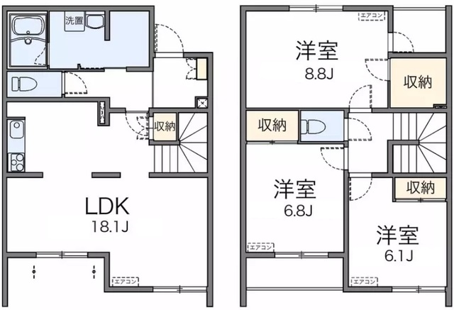 レオネクストガルテン南が丘の間取り