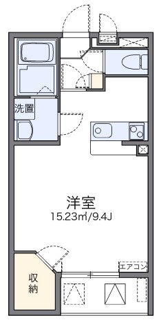 横浜市戸塚区下倉田町のマンションの間取り