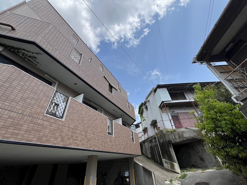 神戸市長田区檜川町のマンションの建物外観