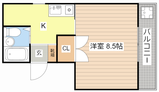 【コマザワビルの間取り】