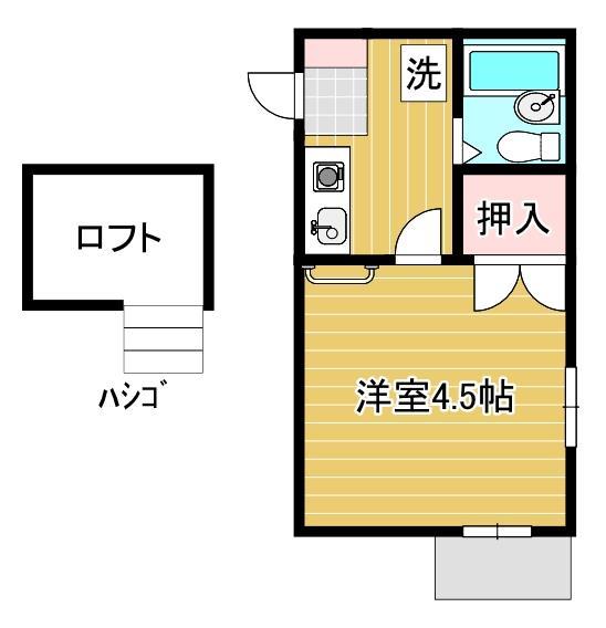 ルシエール三郷の間取り