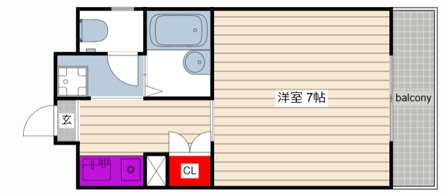 ライフタウンIIの間取り