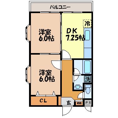 パル・コートの間取り