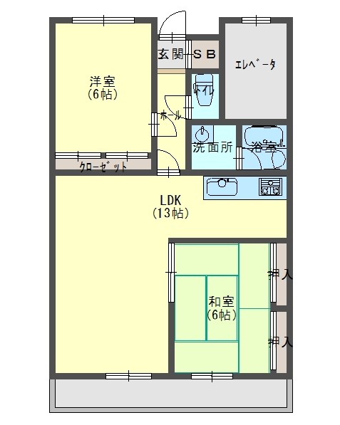 アモ末広の間取り