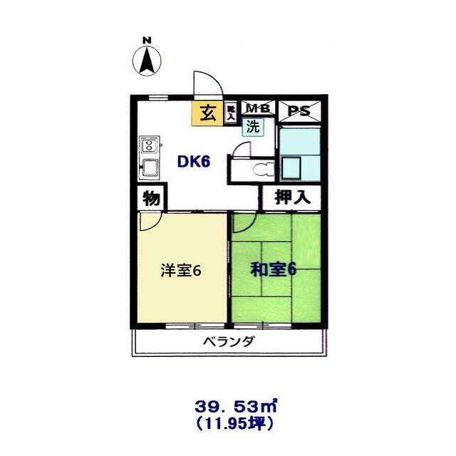 エルム鴨宮の間取り