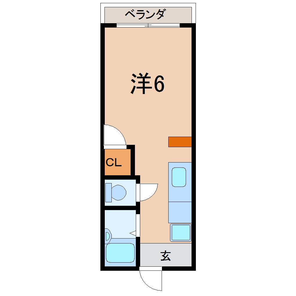 さくらハイツ東浜の間取り