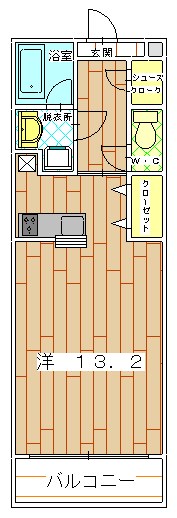 アステリ与野本町参番館の間取り