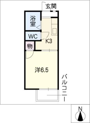 フォーブルはるひの間取り