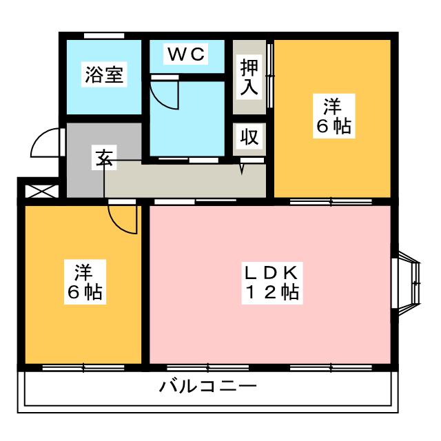 エミネンス渋谷の間取り