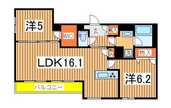 グランクラッセの間取り