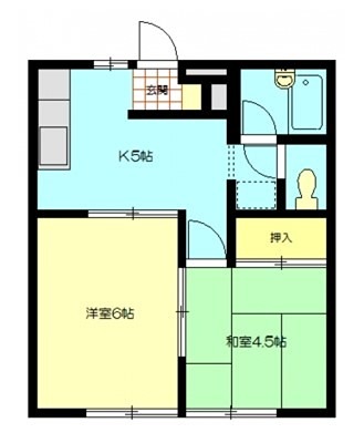 クリドタマナワの間取り