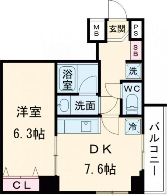 コンフォリア志村坂上の間取り