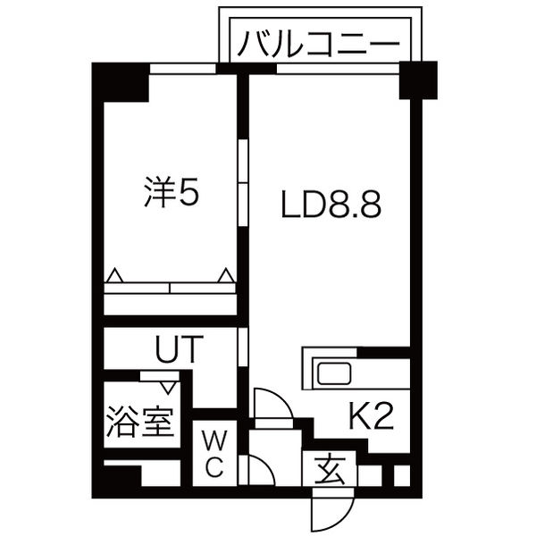 オリオンコートの間取り