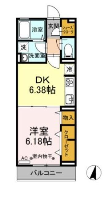 ロード花みずきの間取り