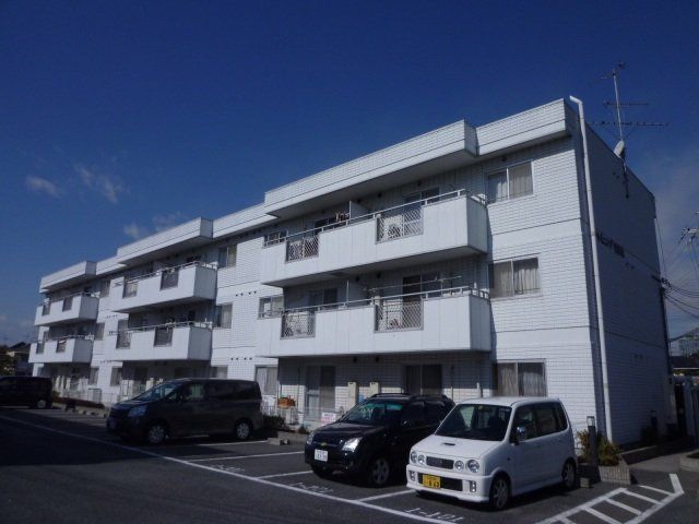 八尾市北木の本のマンションの建物外観