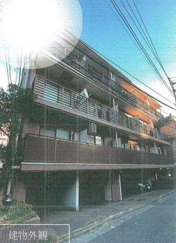 大田区大森南のマンションの建物外観