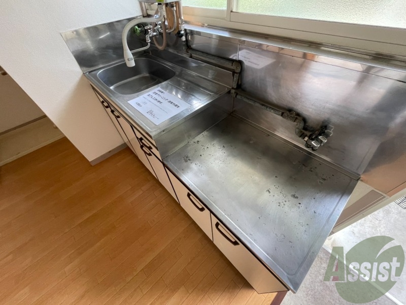 キッチン　キッチンは調理スペースもしっかりあっていいですね～