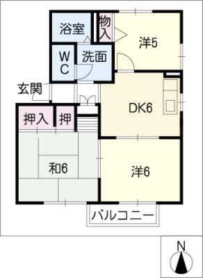 シャンゼリゼの間取り