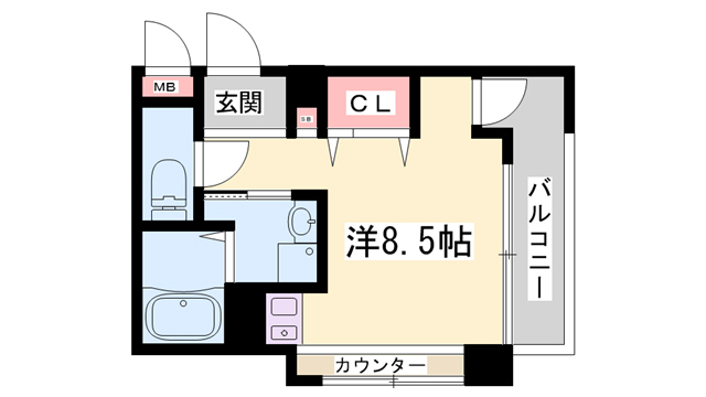 加古川尾上ヤングパレスの間取り